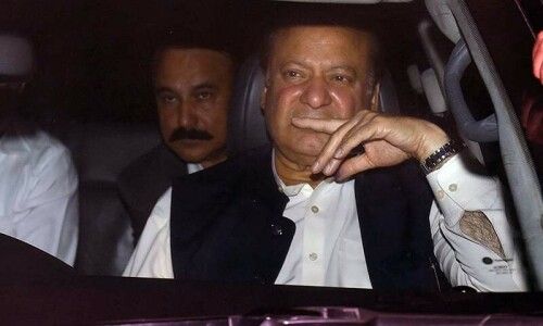 Nawaz moves IHC for restoration of appeals against conviction Nawaz moves IHC for restoration of appeals against conviction