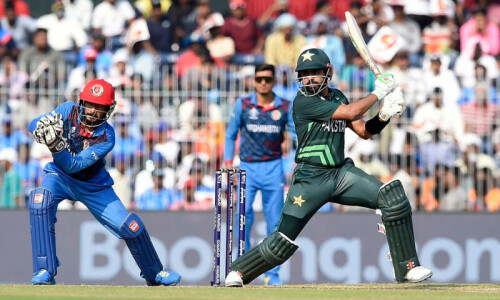 Babar has no positive spin on Pakistan’s loss to Afghanistan in World Cup Babar has no positive spin on Pakistan’s loss to Afghanistan in World Cup