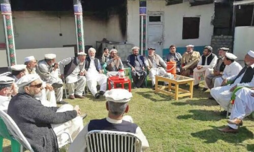 Bigwigs in Chaman to calm border protest