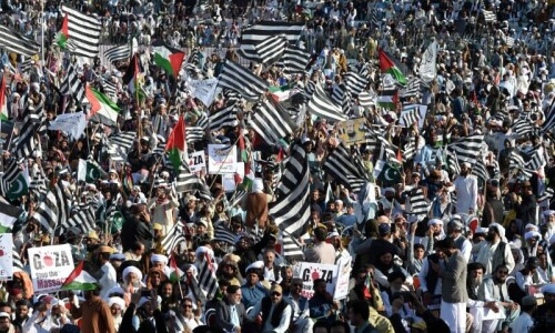 Massive pro-Palestine protests lament state &lsquo;inaction&rsquo; on Gaza situation