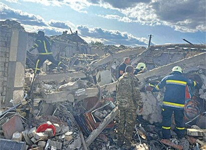 Russian strike on cafe, shops kills 51 in Ukraine