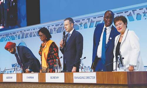 IMF, World Bank urge funds for poverty, climate fights