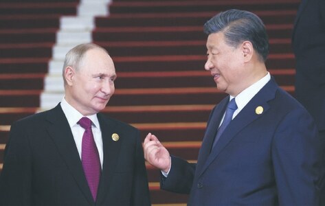 Xi welcomes &lsquo;dear friend&rsquo; Putin to Beijing