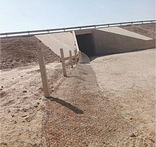 Broken fence on M-5 motorway results in accidents, crimes