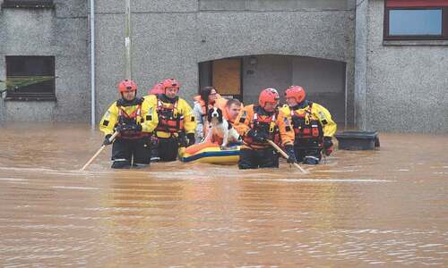 Storm triggers floods, power cuts in Northern Europe Storm triggers floods, power cuts in Northern Europe