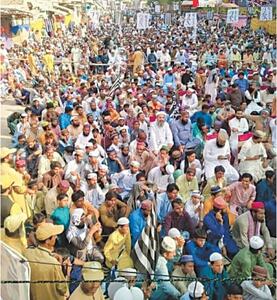 JUI-F &lsquo;Peace March&rsquo; reaches Kandhkot