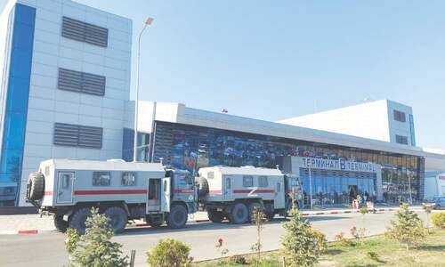 Russia faults Ukraine after mob  storms Dagestan airport