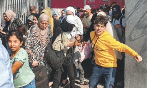 Over 400 evacuated to Egypt from Gaza