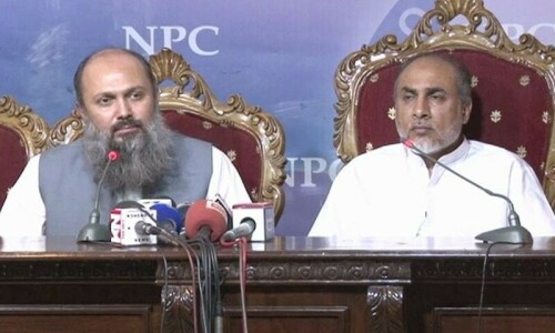 Khalid Hussain Magsi elected as BAP president