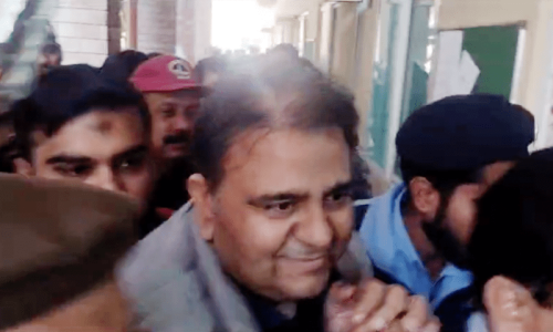 Fawad Chaudhry remanded in police custody for another day in fraud case Fawad Chaudhry remanded in police custody for another day in fraud case