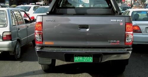 KP govt directed to remove plates of depts, professions from private vehicles KP govt directed to remove plates of depts, professions from private vehicles