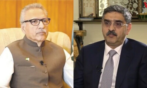 In letter to PM, President Alvi raises PTI’s concerns on level playing field for political parties In letter to PM, President Alvi raises PTI’s concerns on level playing field for political parties