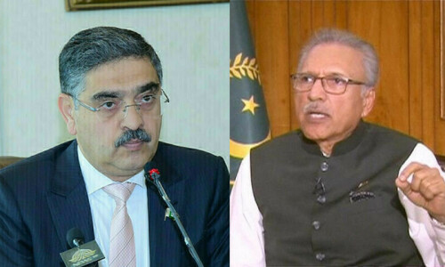 پی ٹی آئی کے لیول پلیئنگ فیلڈ کے حوالے سے خدشات پر غور کریں،صدر مملکت کا نگران وزیراعظم کو خط