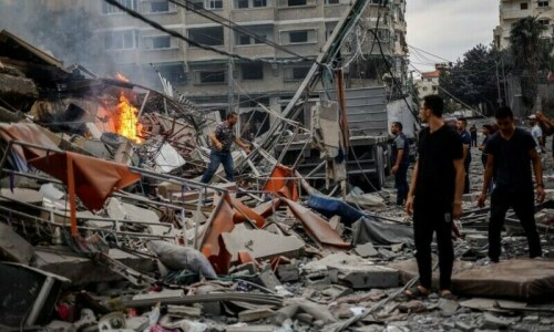 Gaza unrest damage on infrastructure and economy