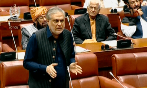 Dar demands govt provide ‘clear-cut programme’ to tackle spike in terrorism Dar demands govt provide ‘clear-cut programme’ to tackle spike in terrorism