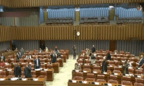 Ruckus in Senate over resolution urging SC to &lsquo;reconsider&rsquo; verdict on civilians&rsquo; military trials