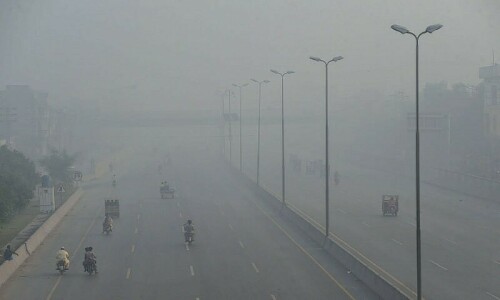 Air quality stays unhealthy despite smart lockdown in Punjab Air quality stays unhealthy despite smart lockdown in Punjab