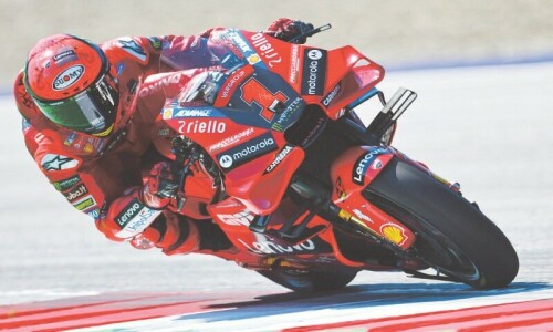 Bagnaia and Martin together on MotoGP grid for Qatar