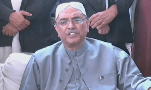Ex-president Zardari confident ECP will hold free and fair polls Ex-president Zardari confident ECP will hold free and fair polls