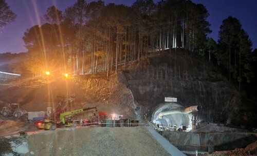 Indian rescuers to dig new shaft for 41 men trapped for 9 days Indian rescuers to dig new shaft for 41 men trapped for 9 days