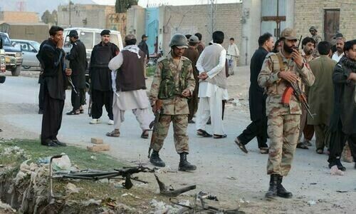 Soldier martyred in KP blast, three ‘terrorists’ killed Soldier martyred in KP blast, three ‘terrorists’ killed