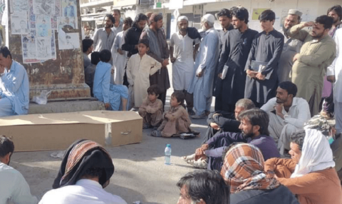 Protest continues in Turbat over &lsquo;custodial killing&rsquo;