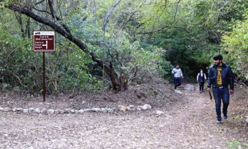 IWMB to charge fee for hiking, trekking tours in Margalla Hills