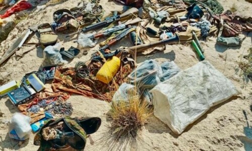 2 terrorists killed in intelligence-based operation in Balochistan&rsquo;s Kalat: ISPR