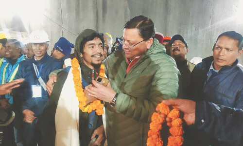 All 41 Indian workers rescued from tunnel after 17 days