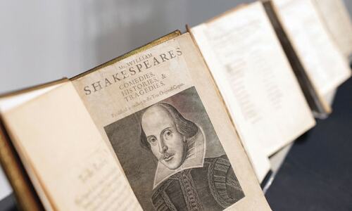 Shakespeare’s portrait sent to edge of space to mark 400 years of First Folio Shakespeare’s portrait sent to edge of space to mark 400 years of First Folio