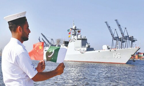 Pakistan-China joint naval exercise begins Pakistan-China joint naval exercise begins