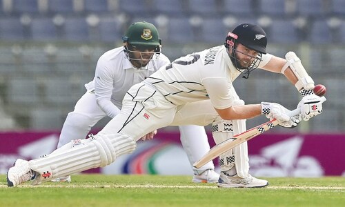 New Zealand trail Bangladesh despite Williamson ton