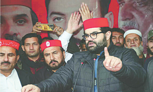 Aimal Wali warns Punjab govt over &lsquo;harassment&rsquo; of Pakhtuns