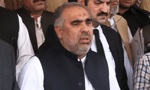 Asad Qaiser re-arrested on release from prison Asad Qaiser re-arrested on release from prison