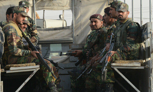 Two Levies officials martyred in Duki operation