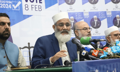 Sirajul Haq rules out electoral alliance with any party