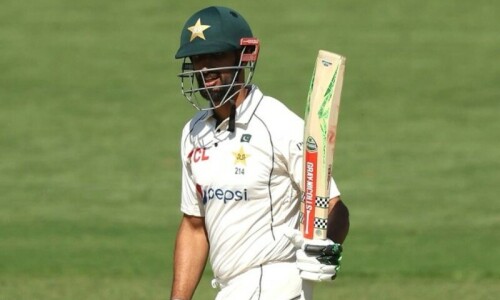 Newly appointed Test skipper Shan Masood hits century in Australia warm-up