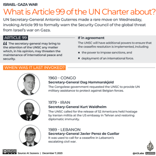 READ: Can Guterres’ use of UN’s Article 99 bring peace? READ: Can Guterres’ use of UN’s Article 99 bring peace?