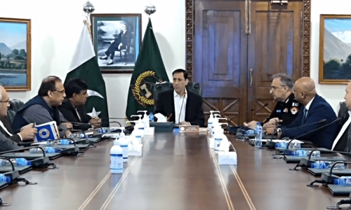 Govt to follow directives of ECP, apex court about holding polls, says KP CM Govt to follow directives of ECP, apex court about holding polls, says KP CM