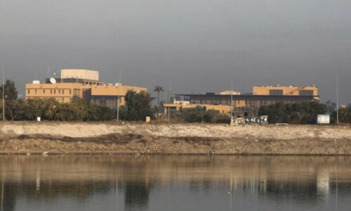 Rockets fired at US embassy in Baghdad amid bombardment of Gaza