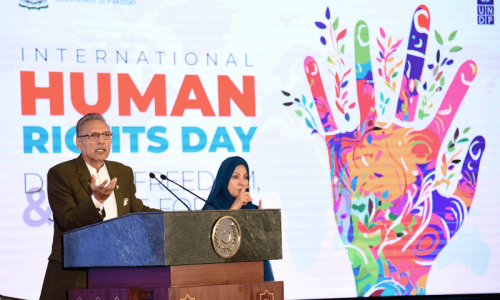 Pakistan questions world&rsquo;s conscience over bloodshed in Gaza