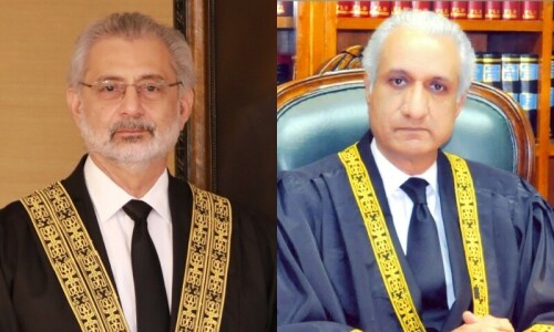 CJP Isa responds to Justice Ahsan&rsquo;s concerns on bench formation, says &lsquo;accusations contrary to record&rsquo;