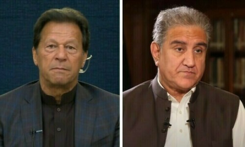 PTI&rsquo;s Imran, Qureshi again indicted in cipher case