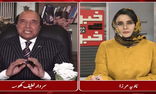 سینئر سیاسی رہنما سردار لطیف کھوسہ کا پی ٹی آئی میں شمولیت کا فیصلہ
