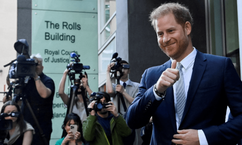 Prince Harry was phone-hacking victim, UK court rules