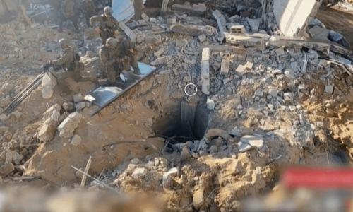 Experts worried Israel could flood tunnels