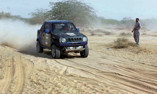 Eight-year-old crushed at jeep rally in Balochistan’s Jhal Magsi Eight-year-old crushed at jeep rally in Balochistan’s Jhal Magsi