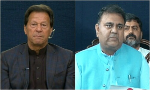ECP defers Imran, Fawad’s indictment in contempt case ECP defers Imran, Fawad’s indictment in contempt case