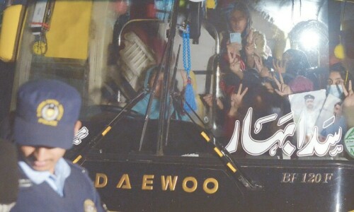 Several Baloch protesters still in custody despite govt claims Several Baloch protesters still in custody despite govt claims