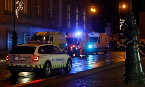 Gunman mows down 15 at varsity in Prague Gunman mows down 15 at varsity in Prague